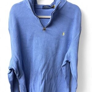 Polo Ralph Lauren Blue Quarter Zip Pullover